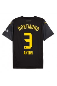 Fotbalové Dres Borussia Dortmund Waldemar Anton #3 Venkovní Oblečení 2024-25 Krátký Rukáv